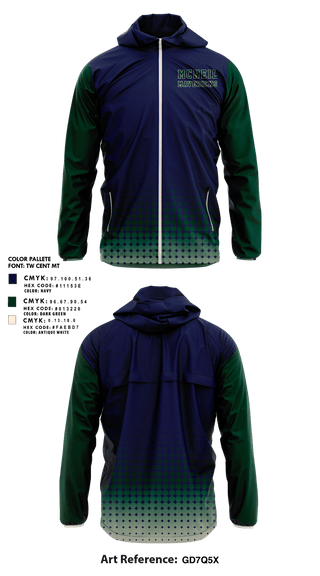 McNeil Mavericks 11451355 Windbreaker - 1
