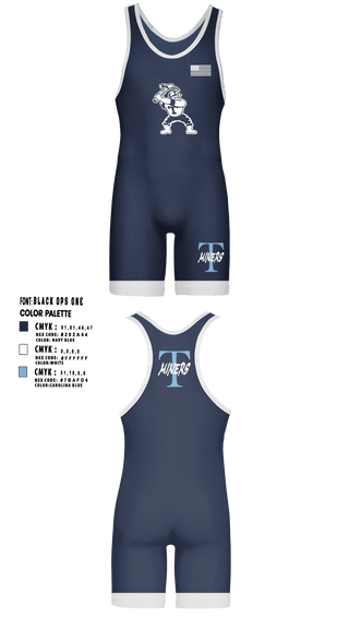 Miners Wrestling Singlet - 1