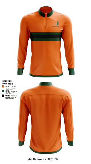 Kc Hurricanes  Quarter Zip Jacket - 1