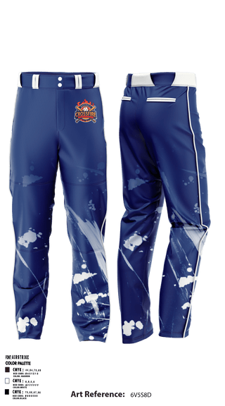 Crossfire 12u Baseball Pants - 1