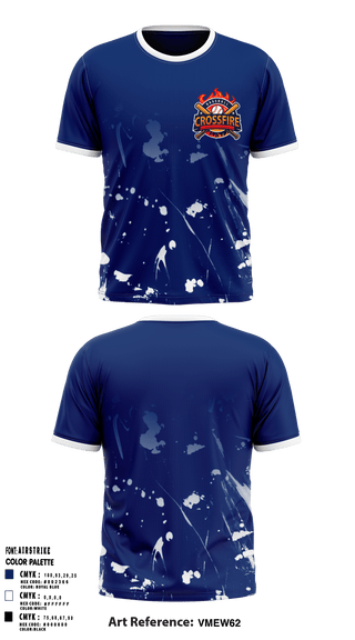 Crossfire 12u Short Sleeve Performance Shirt - 1