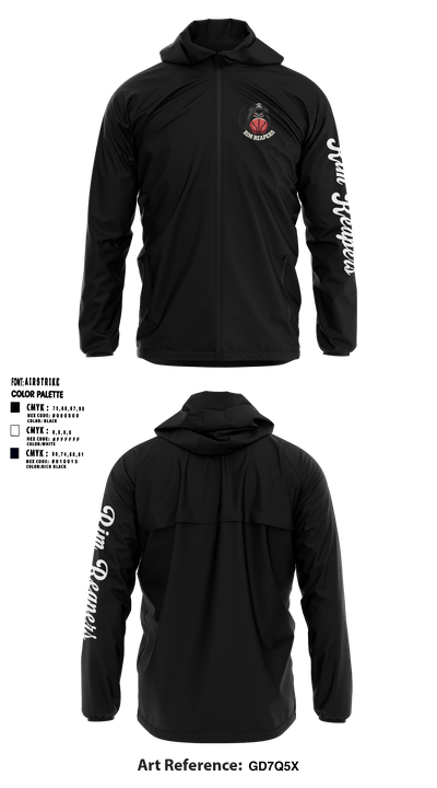 Rim Reapers 70642086 Windbreaker - 1