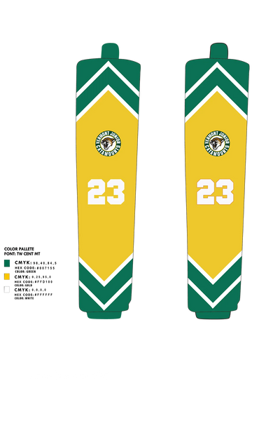 Vermont Junior Catamounts 23031038 Ice Hockey Socks - 3