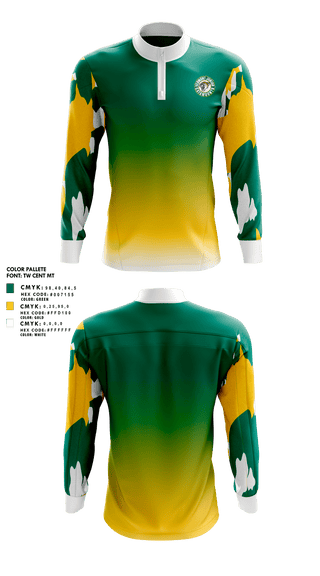 Vermont Junior Catamounts 23031038 Quarter Zip Jacket - 2