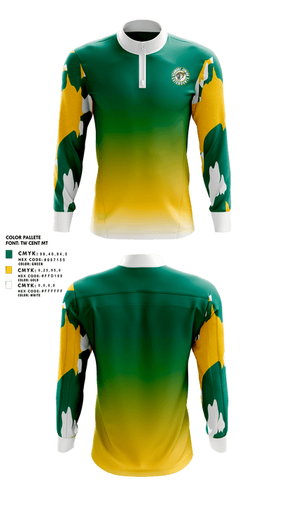 Vermont Junior Catamounts 23031038 Quarter Zip Jacket - 2