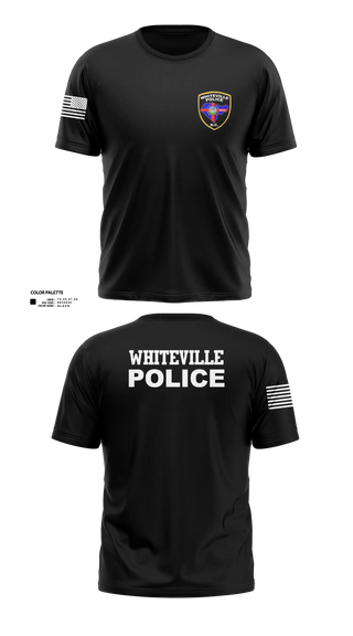 Whiteville Police Department 3573610 Short Sleeve Performance Shirt - 31