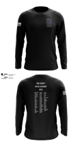 ECC Law Enforcement Training Academy 82210075 Long Sleeve Performance Shirt - 100