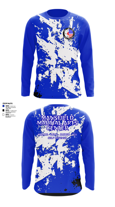 Mansfield Martial Arts Center Long Sleeve Performance Shirt 4