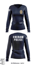 Cheraw 20520524 Women's Long Sleeve V-neck Shirt - 1