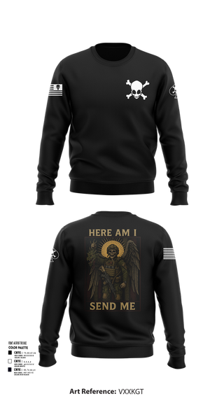 Crew Neck Sweatshirt, Charlie Co., , Teamtime, Team time, sublimation, custom sports apparel, team uniforms, spirit wear, spiritwear, sports uniforms, custom shirts, team store, custom team store, fundraiser sports, apparel fundraiser