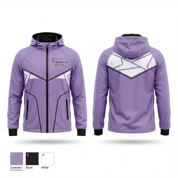 Windbreaker, Legacy Dance Collective, Spirit Store, Teamtime, Team time, sublimation, custom sports apparel, team uniforms, spirit wear, spiritwear, sports uniforms, custom shirts, team store, custom team store, fundraiser sports, apparel fundraiser