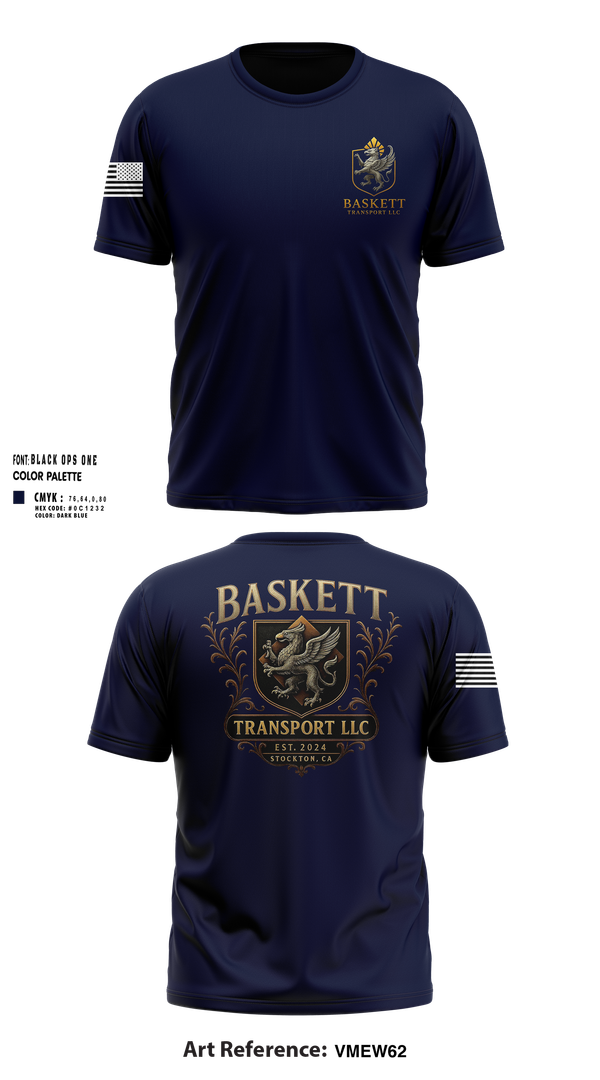 Short Sleeve Performance Shirt, Baskett Transport LLC, , Teamtime, Team time, sublimation, custom sports apparel, team uniforms, spirit wear, spiritwear, sports uniforms, custom shirts, team store, custom team store, fundraiser sports, apparel fundraiser