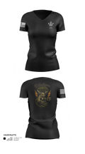 301 76362745 Women's Short Sleeve V-neck Shirt - 21