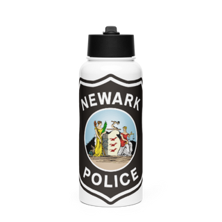 4th Precinct 85110542 Stainless Steel Water Bottle with a Straw Lid