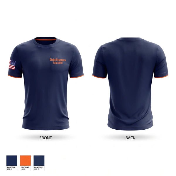 Short Sleeve Performance Shirt, GlobalFoundries Fab 8 ERT, Fire Department, Teamtime, Team time, sublimation, custom sports apparel, team uniforms, spirit wear, spiritwear, sports uniforms, custom shirts, team store, custom team store, fundraiser sports, apparel fundraiser