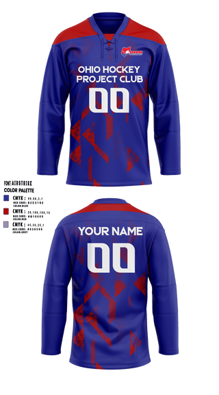 Ohio Hockey Project Club 5303599 Hockey Jersey - 1