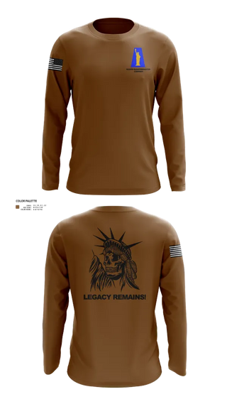 Long Sleeve Performance Shirt, 1019th Quartermaster Company, , Teamtime, Team time, sublimation, custom sports apparel, team uniforms, spirit wear, spiritwear, sports uniforms, custom shirts, team store, custom team store, fundraiser sports, apparel fundraiser