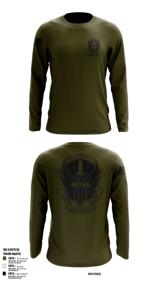Tulare PD SWAT 41125864 Long Sleeve Performance Shirt - 1