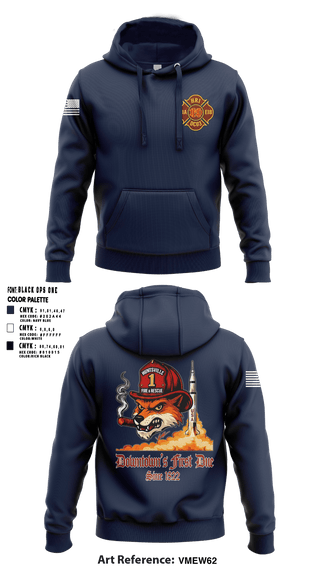 HFR Fire Station1 89069866 Hoodie - 1