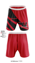 Monroe Lions Football 32210612 Athletic Shorts With Pockets - 1