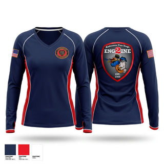 Old School Cotton Feel Shirt, Anderson City Fire, Fire Department, Teamtime, Team time, sublimation, custom sports apparel, team uniforms, spirit wear, spiritwear, sports uniforms, custom shirts, team store, custom team store, fundraiser sports, apparel fundraiser