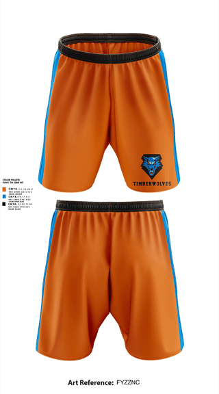 Timberwolves  Athletic Shorts With Pockets - 1
