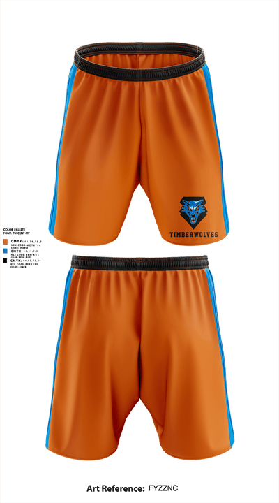 Timberwolves  Athletic Shorts With Pockets - 1