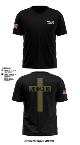 Old School Cotton Feel Shirt, Warzone Church, , Teamtime, Team time, sublimation, custom sports apparel, team uniforms, spirit wear, spiritwear, sports uniforms, custom shirts, team store, custom team store, fundraiser sports, apparel fundraiser