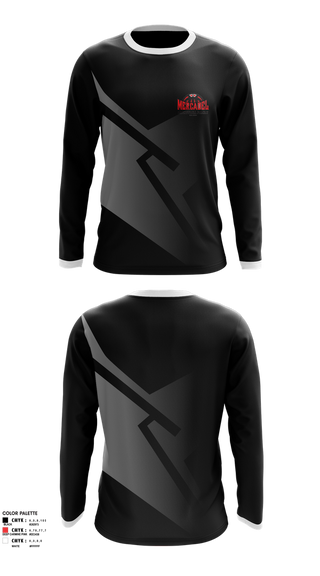 Long Sleeve Performance Shirt, Mercadel Basketball, Men's Basketball, Teamtime, Team time, sublimation, custom sports apparel, team uniforms, spirit wear, spiritwear, sports uniforms, custom shirts, team store, custom team store, fundraiser sports, apparel fundraiser