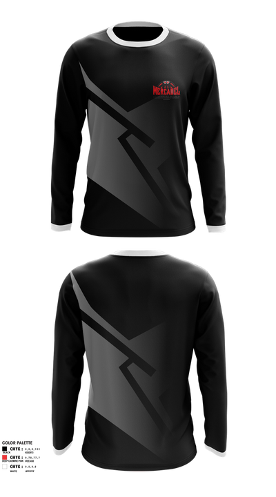 Mercadel Basketball 21978838 Long Sleeve Performance Shirt 100