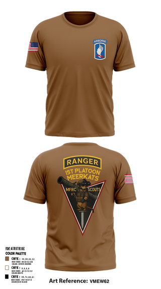 Old School Cotton Feel Shirt, Meerkats 173rd, Army, Teamtime, Team time, sublimation, custom sports apparel, team uniforms, spirit wear, spiritwear, sports uniforms, custom shirts, team store, custom team store, fundraiser sports, apparel fundraiser
