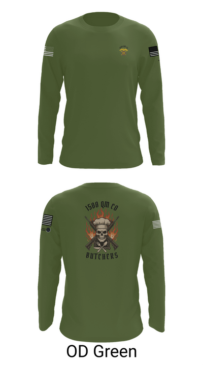 1500 QM Co 49393659 Long Sleeve Performance Shirt 46