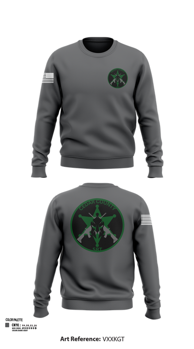 CEDAR COUNTY SRT 26939757 Crew Neck Sweatshirt - 2
