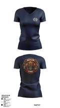 Butler Fire Department 42468872 Women's Short Sleeve V-neck Shirt - 1