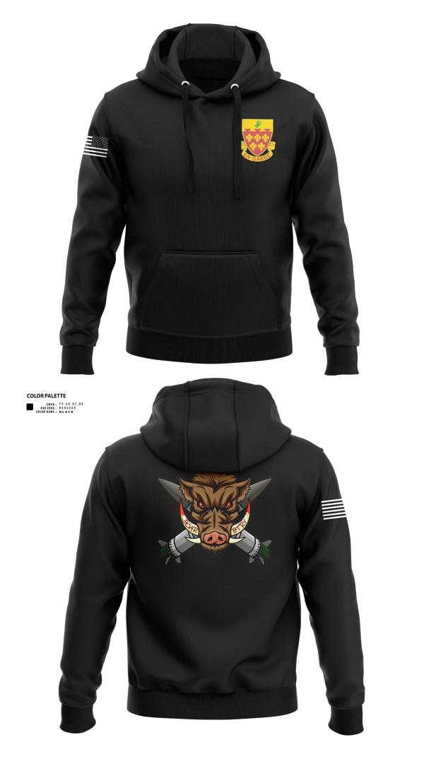 1-77 FA Bravo Btry 69918091 Hoodie - 21
