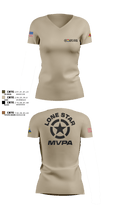 Lone Star MVPA 905145 Women's Short Sleeve V-neck Shirt - 8