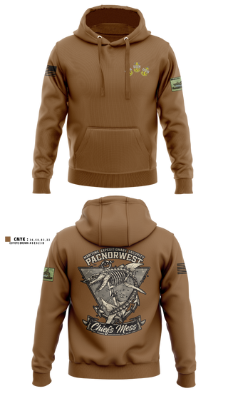 Hoodie, MES PACNORWEST HVU  Chiefs Mess, Navy, Teamtime, Team time, sublimation, custom sports apparel, team uniforms, spirit wear, spiritwear, sports uniforms, custom shirts, team store, custom team store, fundraiser sports, apparel fundraiser