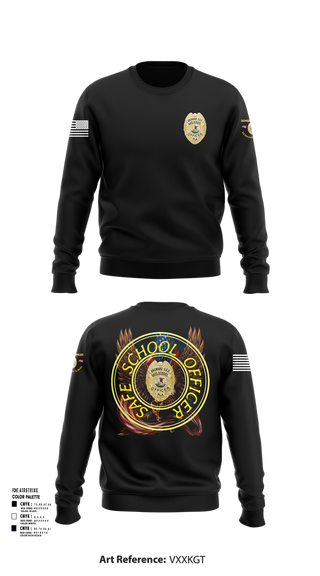 Crew Neck Sweatshirt, School officer, , Teamtime, Team time, sublimation, custom sports apparel, team uniforms, spirit wear, spiritwear, sports uniforms, custom shirts, team store, custom team store, fundraiser sports, apparel fundraiser
