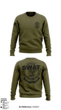 Portsmouth Virginia SWAT  Crew Neck Sweatshirt - 1