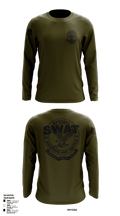 Portsmouth Virginia SWAT  Long Sleeve Performance Shirt - 1