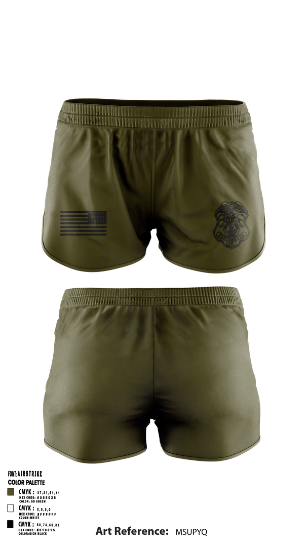 Portsmouth Virginia SWAT  Ranger Panties - 1