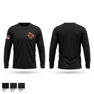 Long Sleeve Performance Shirt, BANGS FIRE & RESCUE, Fire Department, Teamtime, Team time, sublimation, custom sports apparel, team uniforms, spirit wear, spiritwear, sports uniforms, custom shirts, team store, custom team store, fundraiser sports, apparel fundraiser
