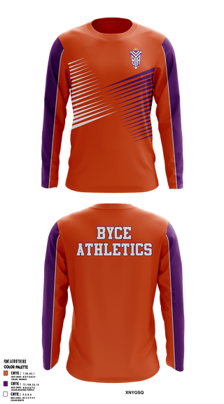 BYCE ATHLETICS 18631614 Long Sleeve Performance Shirt 1