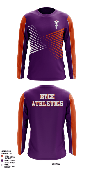 BYCE ATHLETICS 18631614 Long Sleeve Performance Shirt 2