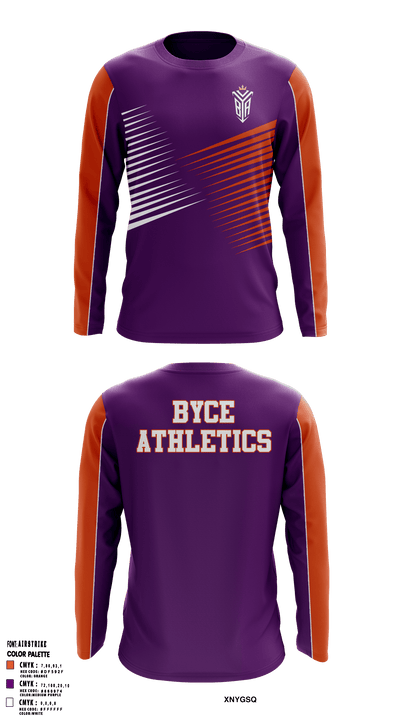 BYCE ATHLETICS 18631614 Long Sleeve Performance Shirt 2