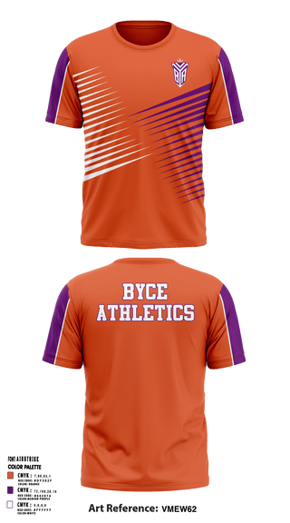 BYCE ATHLETICS 18631614 Short Sleeve Performance Shirt - 2
