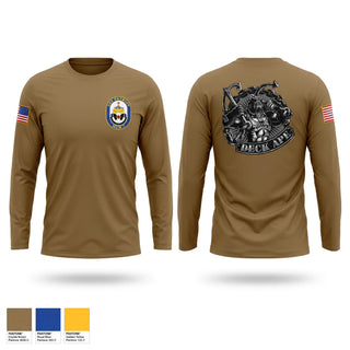 Long Sleeve Performance Shirt, Deck, Navy, Teamtime, Team time, sublimation, custom sports apparel, team uniforms, spirit wear, spiritwear, sports uniforms, custom shirts, team store, custom team store, fundraiser sports, apparel fundraiser