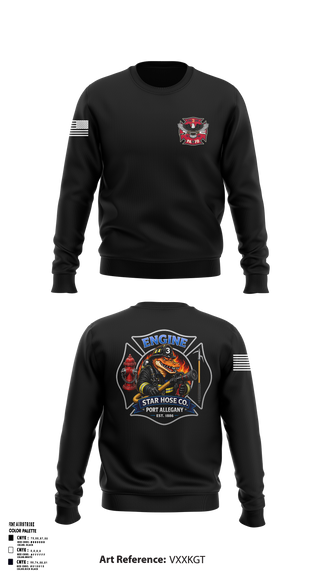 Star Hose Company Crew Neck Sweatshirt - 12