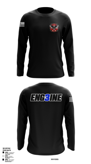 Star Hose Company Long Sleeve Performance Shirt - 9
