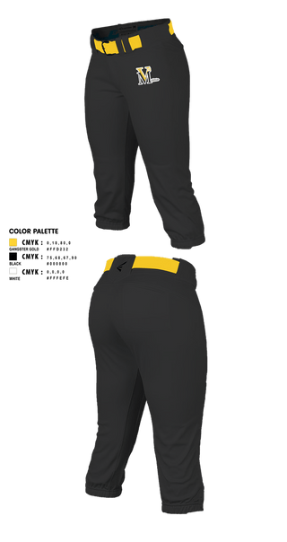 Softball Pants, VA Militia, Softball, Teamtime, Team time, sublimation, custom sports apparel, team uniforms, spirit wear, spiritwear, sports uniforms, custom shirts, team store, custom team store, fundraiser sports, apparel fundraiser